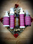 Raspberry Vanilla Hibiscus Set with Body Oil