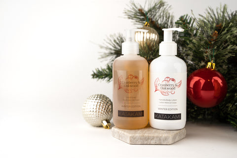 Cranberry & Oakwood Hand Set